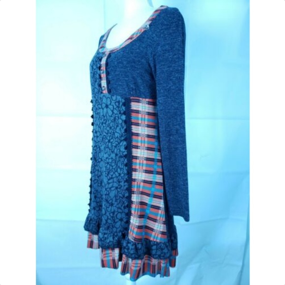 Stella Morgan Size 10 Dress Stretch Plaid Check - Picture 4 of 7